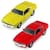 Автомодель - Chevrolet Camaro Z28 1968 (красный, желтый)