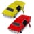 Автомодель - Chevrolet Camaro Z28 1968 (красный, желтый)