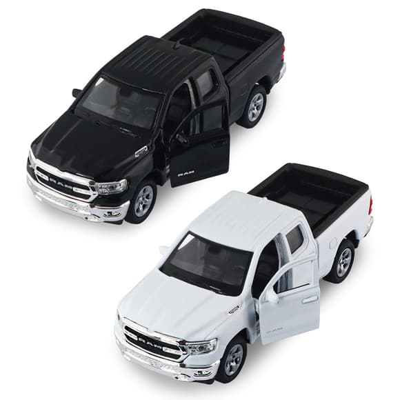 Автомодель - RAM 1500 2019 (білий, чорний)