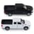 Автомодель - RAM 1500 2019 (білий, чорний)