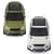 Автомодель - Land Rover Range Rover Evoque (белый, зеленый)
