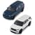 Автомодель - Ford Explorer 2023 (перламутрово-белый, голубой металлик)