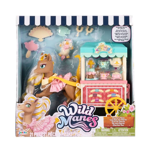 Игровой набор Wild Manes - Чайные посиделки с лошадкой Чери