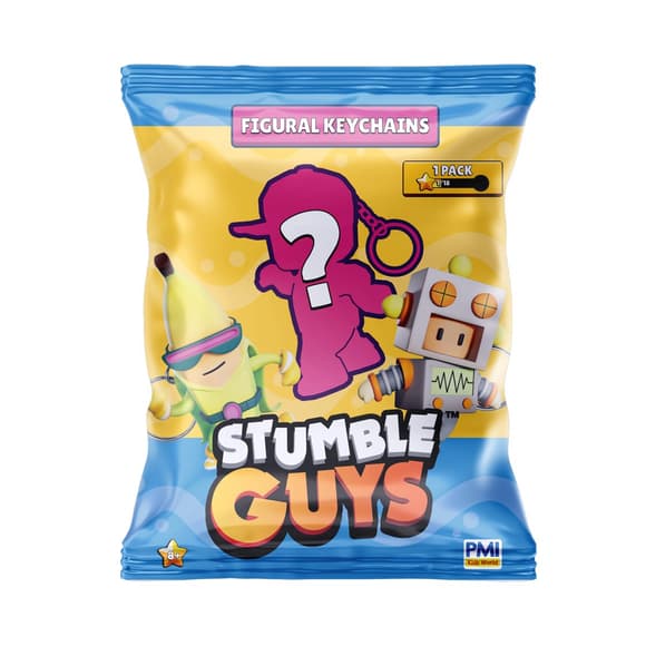 Коллекционная фигурка-брелок Stumble Guys W2 (в диспл.)