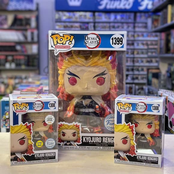 Игровая фигурка Funko POP! cерии Убийца демонов - Ренгоку (26 cm)