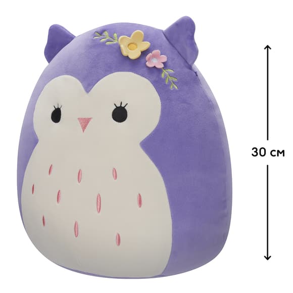 Мягкая игрушка Squishmallows - Сова Холли (30 cm)