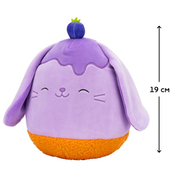 Мягкая игрушка Squishmallows - Черничный кролик (19 cm)