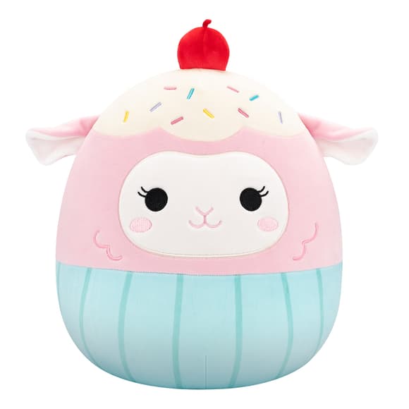 Мягкая игрушка Squishmallows – Ягненок Лала в костюме (30 cm)