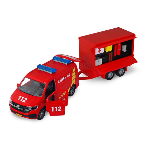 Игровой на бор - Volkswagen Служба 112 (с прицепом)