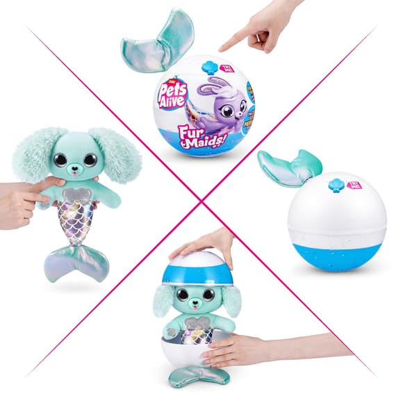 Интерактивный игровой набор Pets Alive серии Furmaids – Щенок Даззи