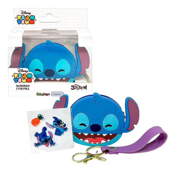 Дисплей коллекционных сумочек серии Tsum Tsum - Стич (8 шт.)