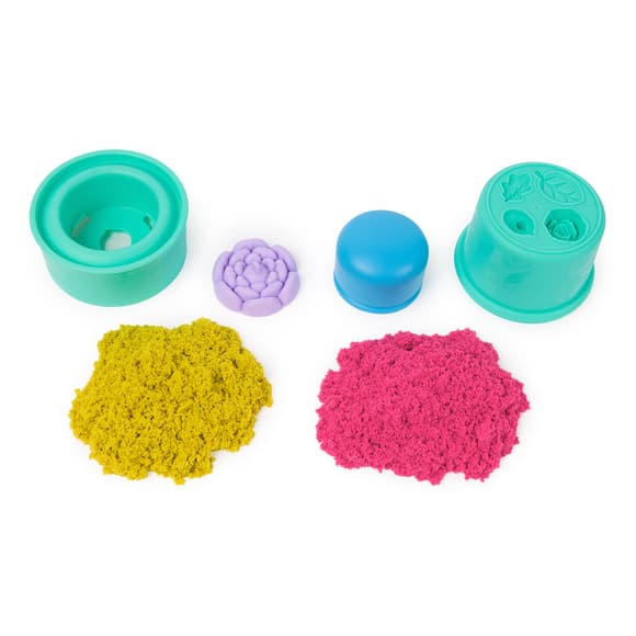 Набор песка для детского творчества - Kinetic Sand Сказочные цветы