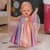 Одежда для куклы Baby Born - Платье Радуга
