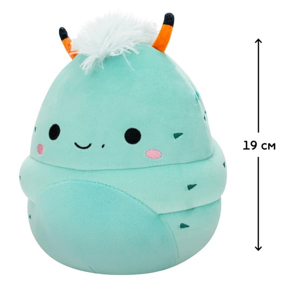 Мягкая игрушка Squishmallows - Рогатая гусеница Ольти (19 см)