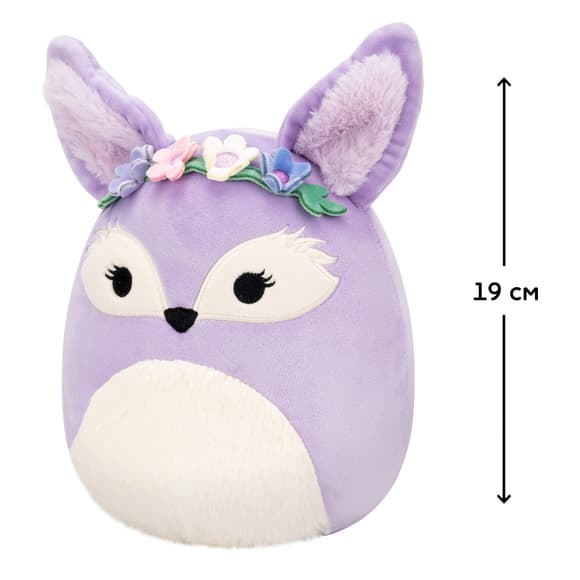 Мягкая игрушка Squishmallows - Лисица фенек Каденс (19 см)