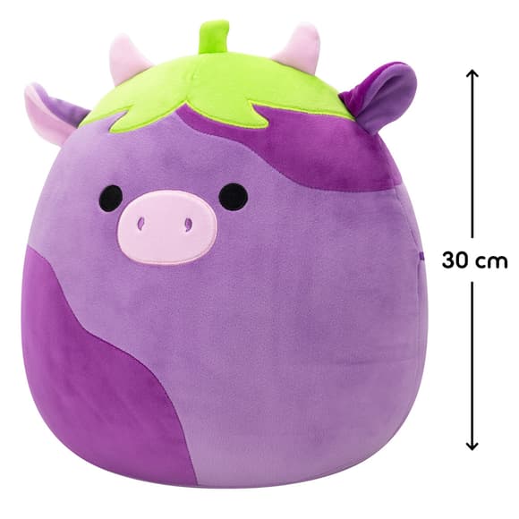 Мягкая игрушка Squishmallows - Коровка-баклажан Фредерик (30 см)