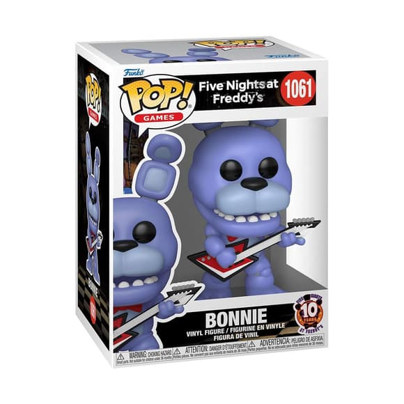 Игровая фигурка Funko POP! серии 5 ночей с Фредди: 10 лет - Бонни