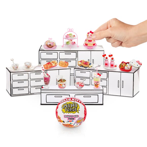 Игровой набор Miniverse серии Sanrio S1 – Создай вкусняшки в стиле Хеллоу Китти