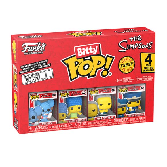 Набор игровых фигурок Bitty POP! - Щекотка (4 фигурки в асс.)
