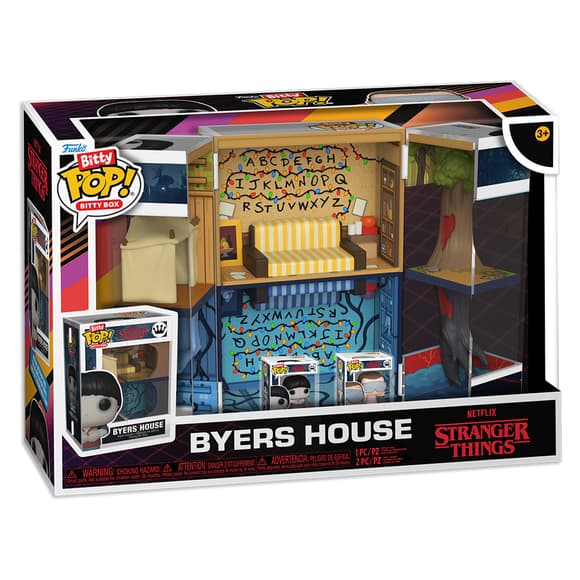 Игровой набор Bitty POP! Boxes серии Очень странные дела - Дом Байерса