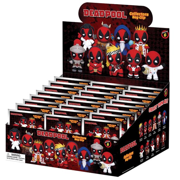 Игровая фигурка на клипсе Monogram серии Дэдпул S6