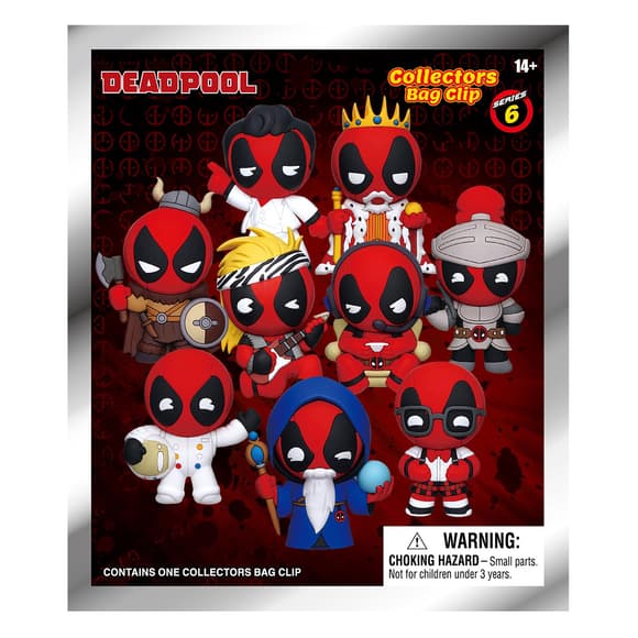 Игровая фигурка на клипсе Monogram серии Дэдпул S6