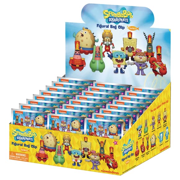 Игровая фигурка на клипсе Monogram серии Nickelodeon S6 - Губка Боб