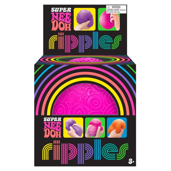 Игрушка-антистресс NeeDoh серии Super – Яркие кружочки (розовый)