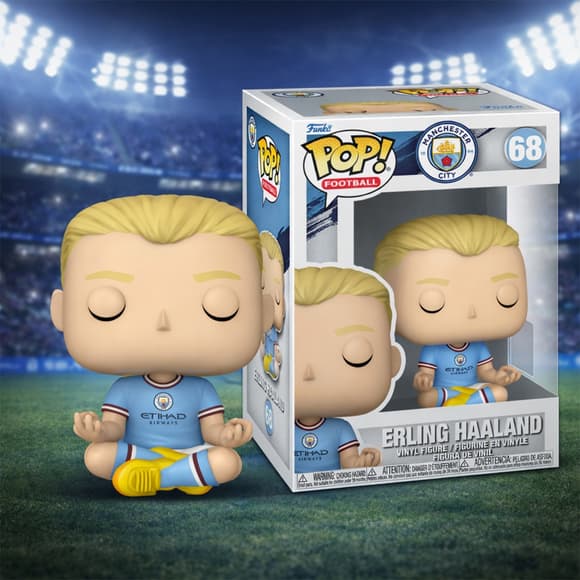 Игровая фигурка Funko POP! серии Футбол: Манчестер Сити - Эрлинг Холанд