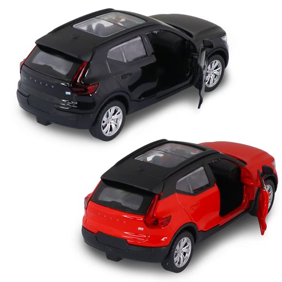 Автомодель – Volvo XC40 (красный, черный)
