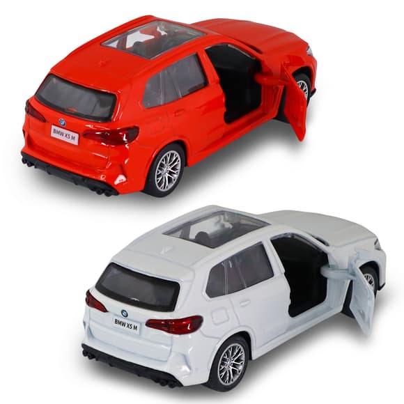 Автомодель – BMW X5 M (белый, красный)