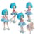 Лялька 4SF Manga Dolls серії Hello Kitty – Красуня Пінк
