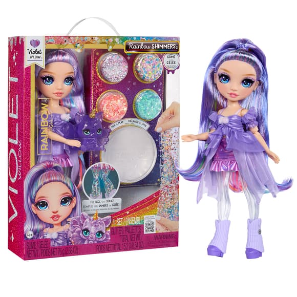 Ігровий набір з лялькою Rainbow High серії Rainbow Shimmers - Віолетта