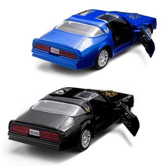 Автомодель - Pontiac Firebird 1978 (черный, синий)