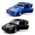Автомодель - Pontiac Firebird 1978 (черный, синий)