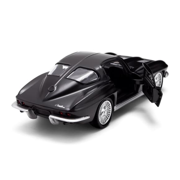 Автомодель - Chevrolet Corvette Split Window 1963 (матовый черный)