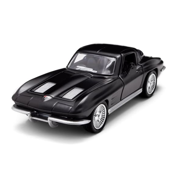 Автомодель - Chevrolet Corvette Split Window 1963 (матовый черный)