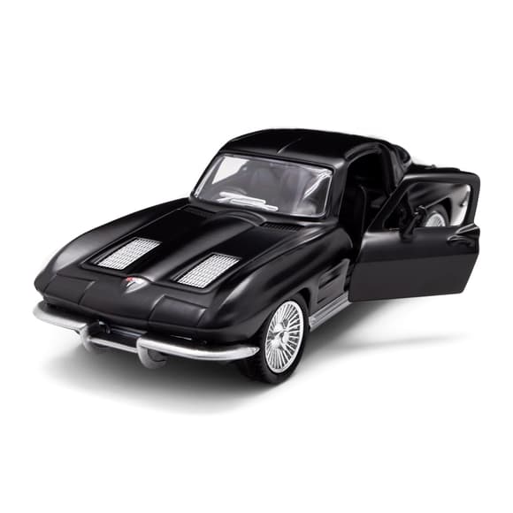Автомодель - Chevrolet Corvette Split Window 1963 (матовый черный)