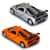 Автомодель - McLaren F1 1992 (сірий, помаранчевий)
