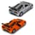 Автомодель - McLaren F1 1992 (сірий, помаранчевий)