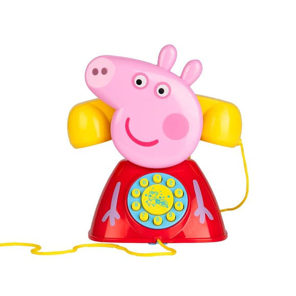 Игрушка-каталка на веревочке Peppa - Телефон Пеппы