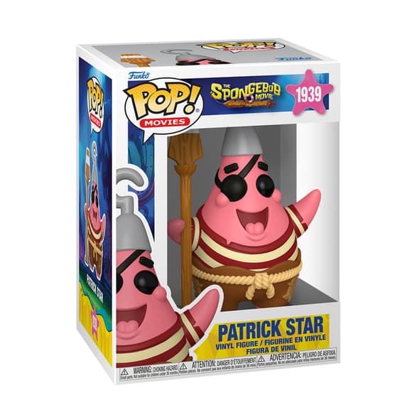 Игровая фигурка Funko POP! серии Губка Боб - Пират Патрик