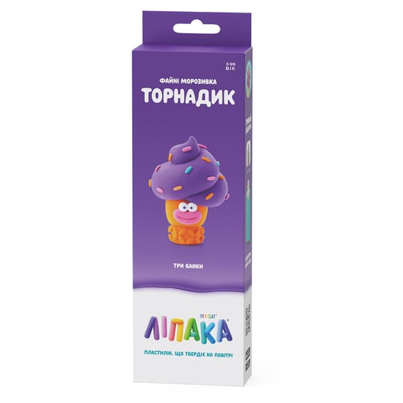 Набор пластилина Липака - Классное мороженое: Торнадик