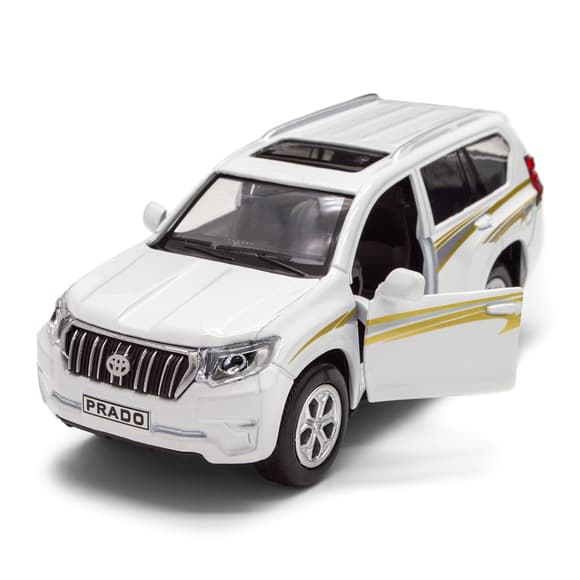 Автомодель - Toyota Prado (белый)
