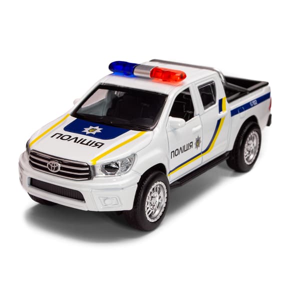 Автомодель - Toyota Hilux Полиция (белый)