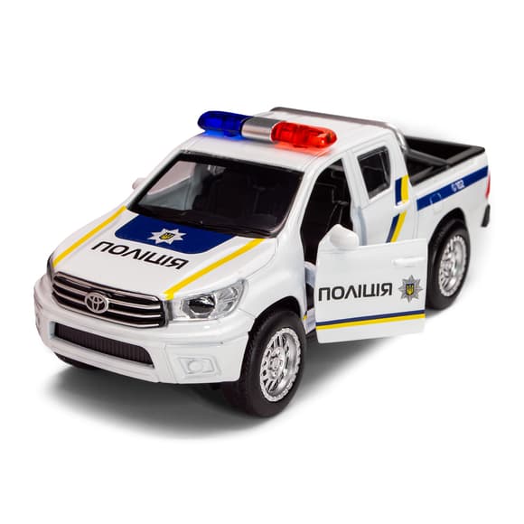 Автомодель - Toyota Hilux Полиция (белый)