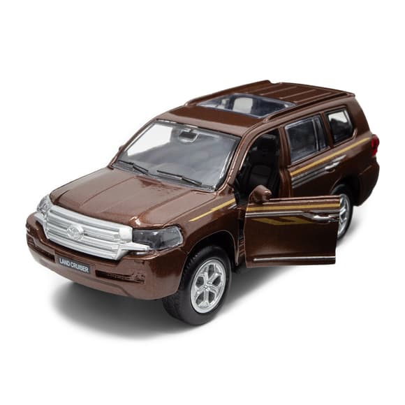 Автомодель - Toyota Land Cruiser (коричневый)