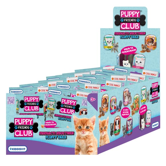 Фигурка-сюрприз Cool Things серии Puppy Club - Пушистые хвостики