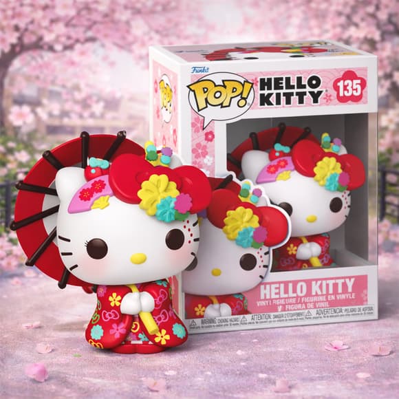 Игровая фигурк а Funko POP! серии Hello Kitty - Хеллоу Китти в кимоно