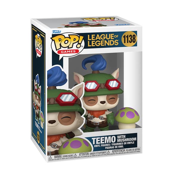 Набор игровых фигурок Funko POP! серии Лига Легенд - Тимо с Ядовитой ловушкой